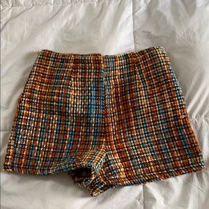 Colorful Knit Shorts